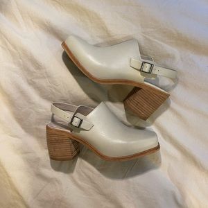 Intentionally Blank Honcho Leather Slingback Mules